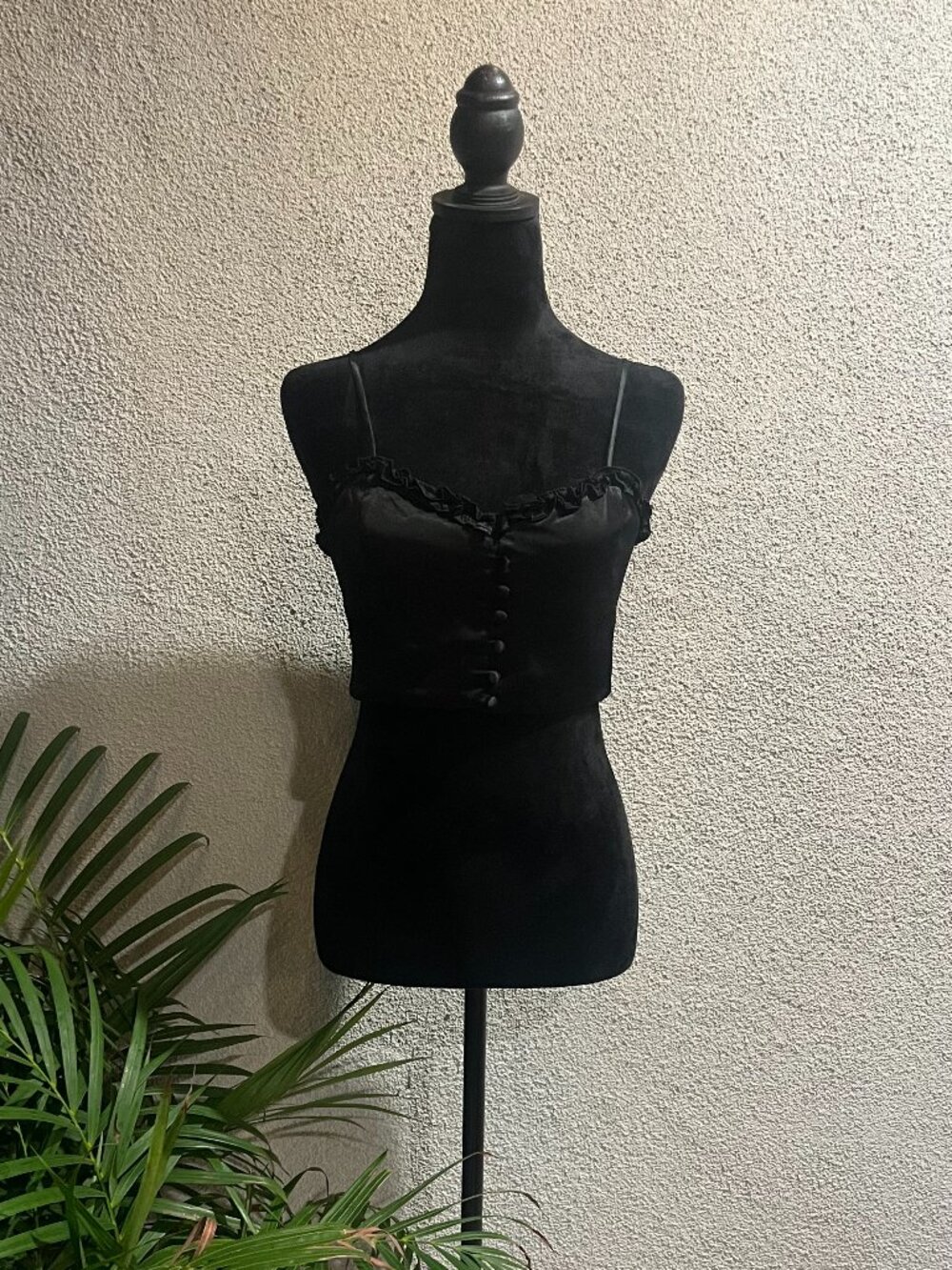 Black Crop Top